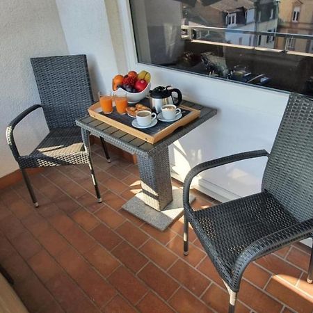 Appartement Schoenblick Stadtteil Bad Muenster Am Stein Ebernburg Bad Kreuznach Exterior foto