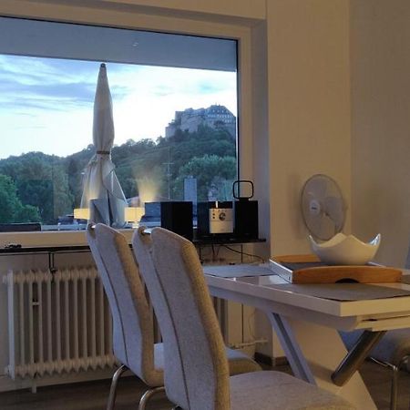 Appartement Schoenblick Stadtteil Bad Muenster Am Stein Ebernburg Bad Kreuznach Exterior foto